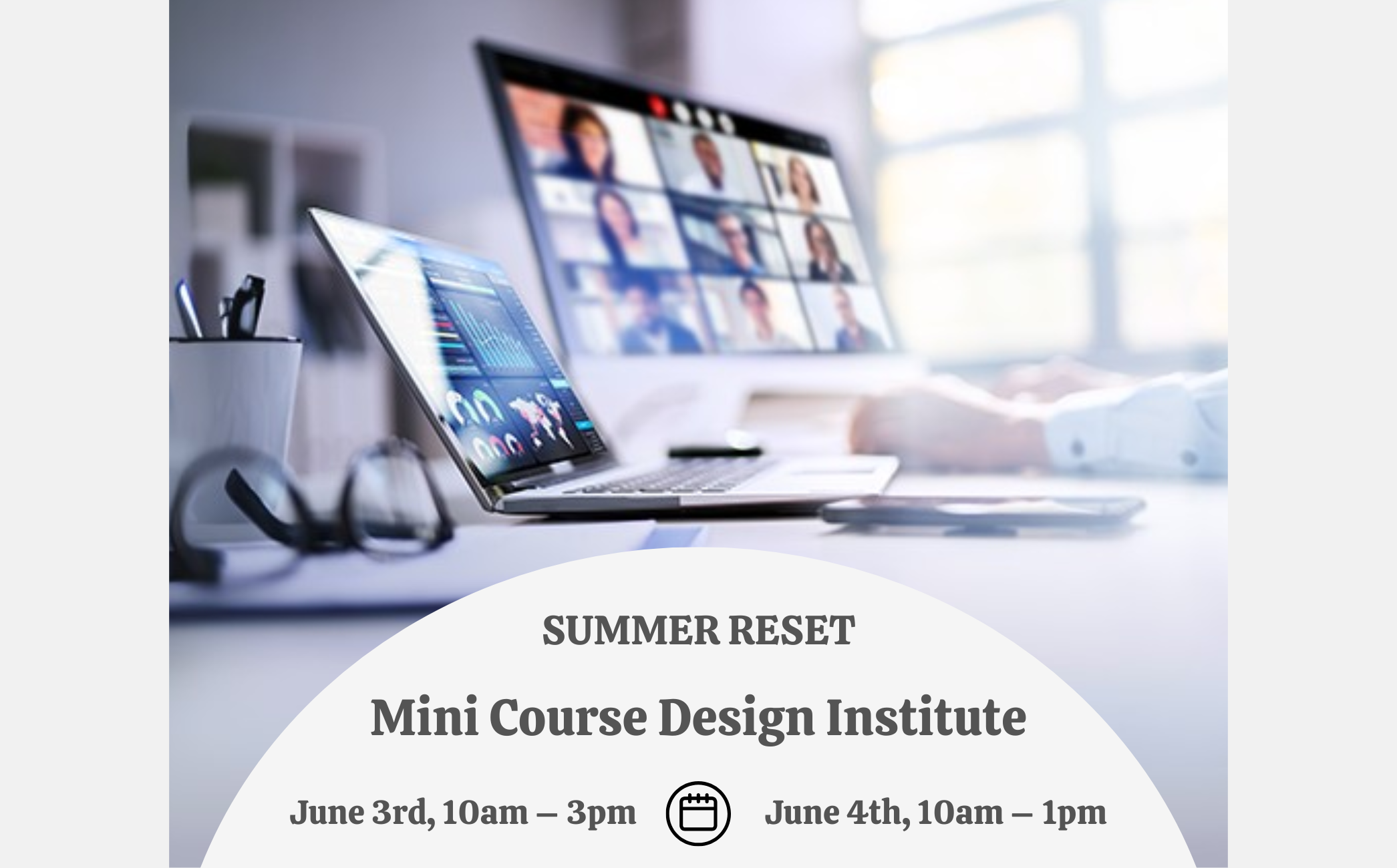 mini cdi flyer summer rest laptop typing
