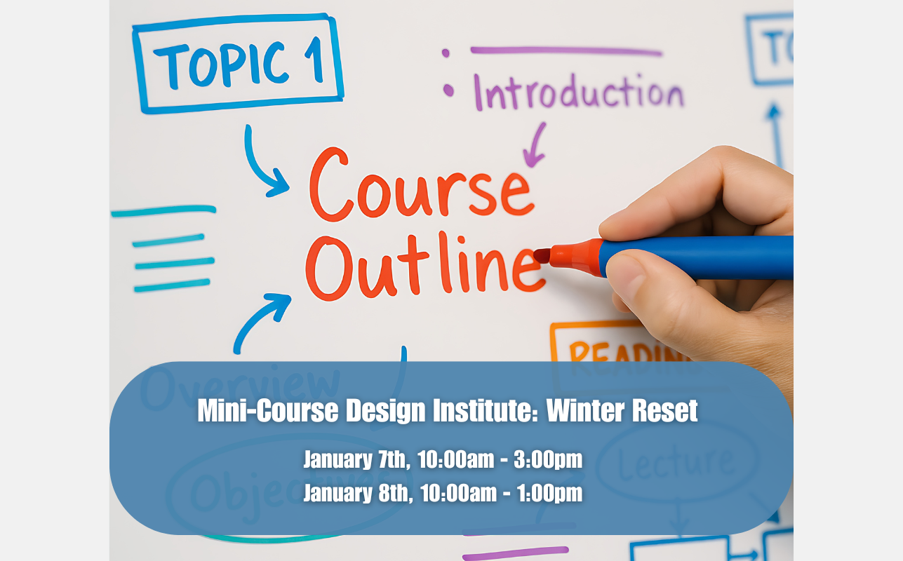 Mini-Course Design Institute: Winter Reset