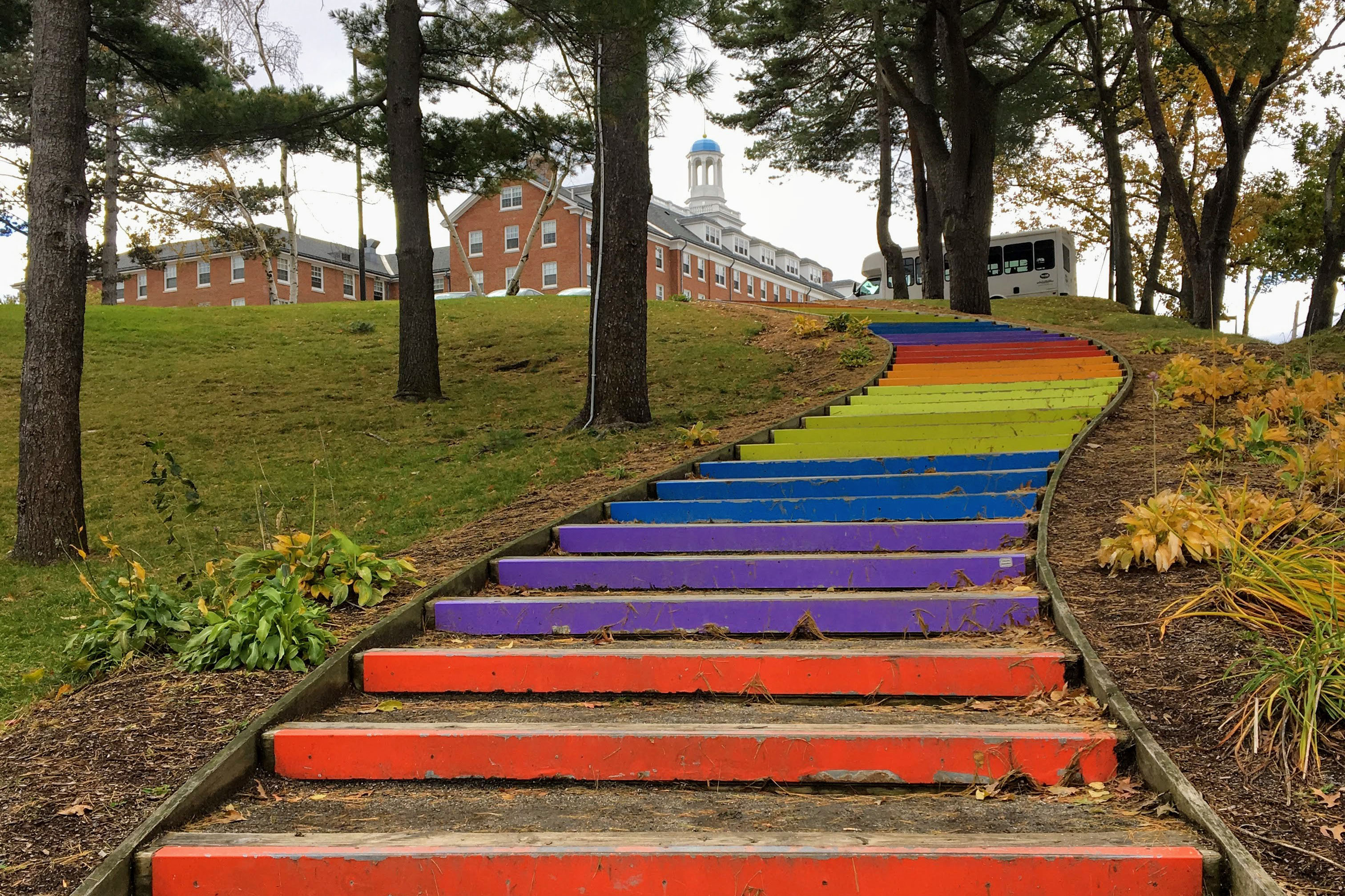 Tufts Rainbow Steps