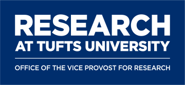 OVPR logo which reads: Research at Tufts University, Office of the Vice Provost for Research