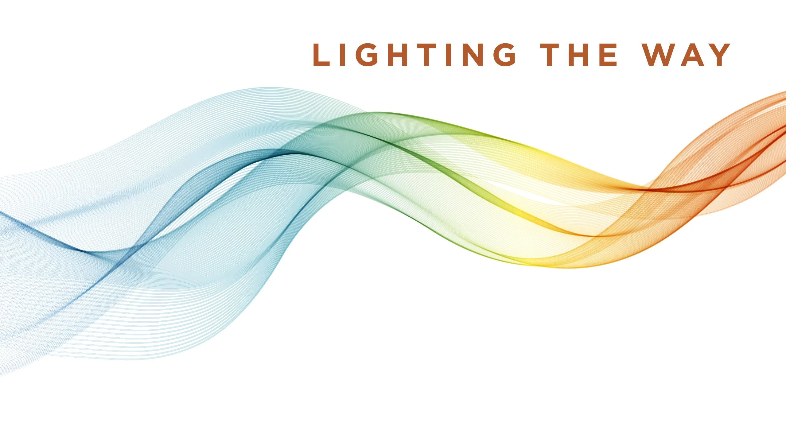 "Lighting the Way" logo for the Inauguration of Tufts 14th President