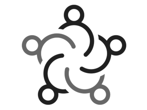 Icon of five overlapping people in a circle