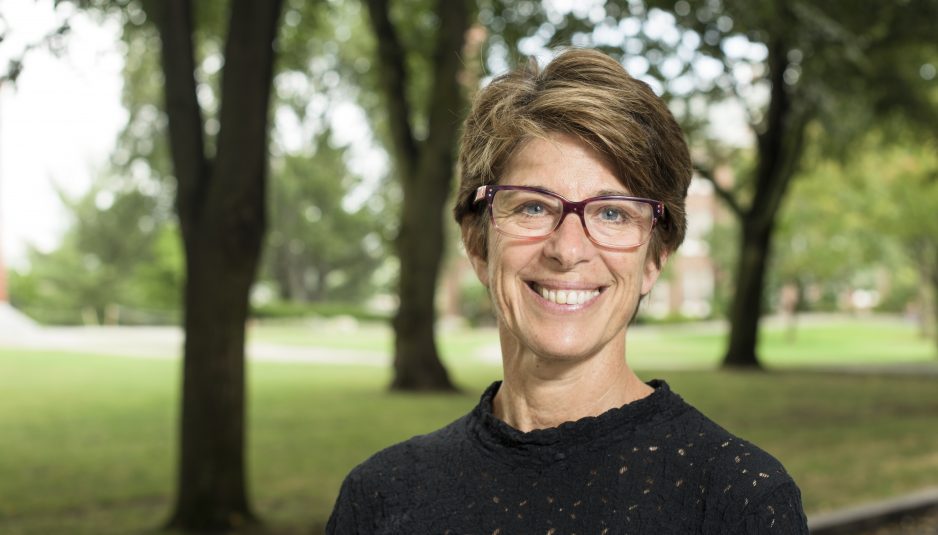 Diana Chigas, who will be stepping down from her role as senior international officer and associate provost on July 31